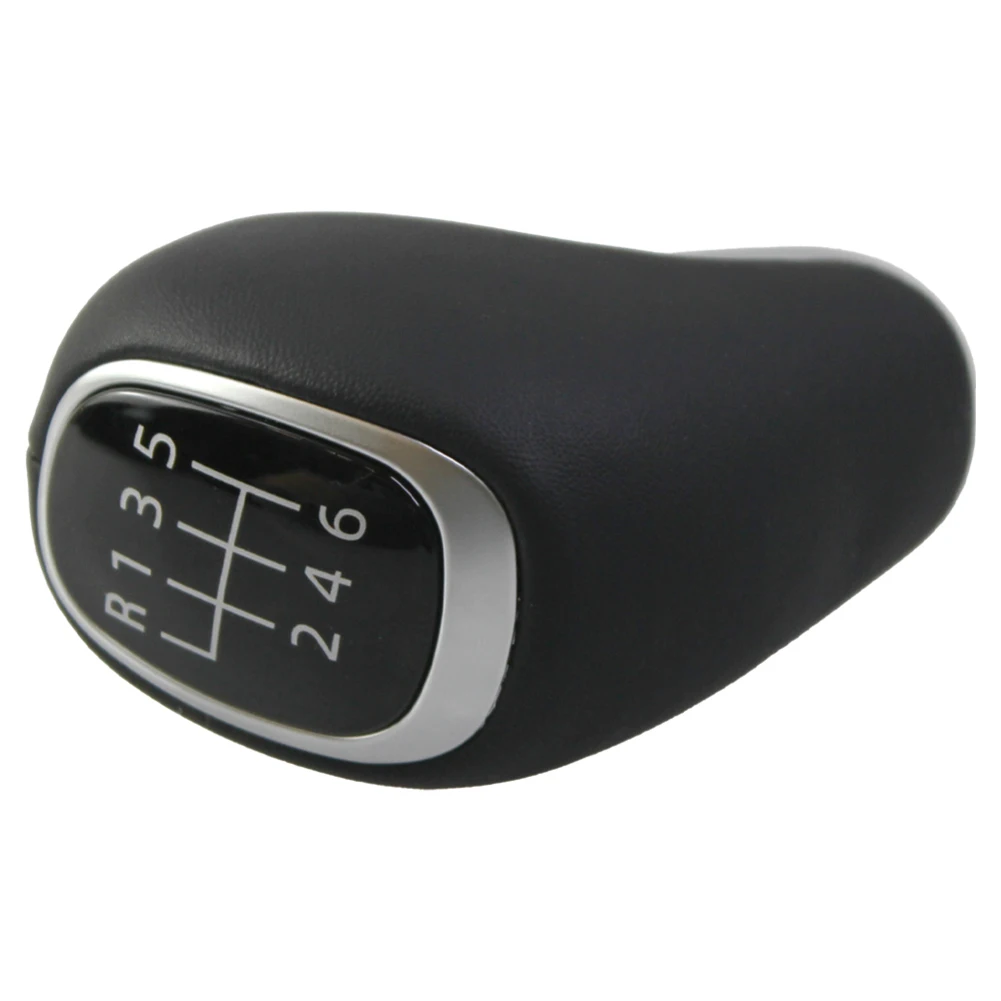 

6Speed Leather Gear Shift Knob for Kia For Sportage For Venga For Rio 2016 2019 Model Replacement Part for Car InteFor Rior