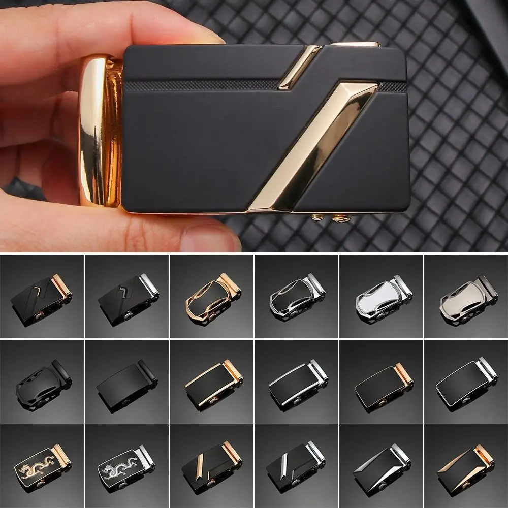

Fashion Adjustable Belt Replacement Buckle DIY Alloy Automatic Buckle Belt Buckle Men