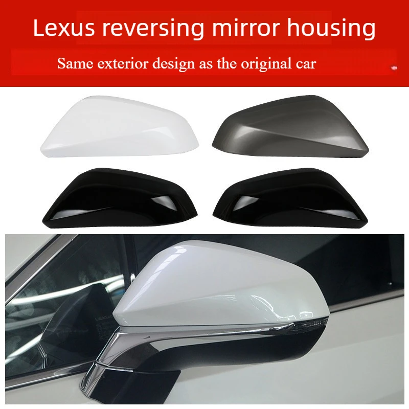 Car Side Rearview Mirror Housing Rear View Mirror Shell Cover Fit for Lexus NX300 RX300 Auto Exterior Replacement Accessories