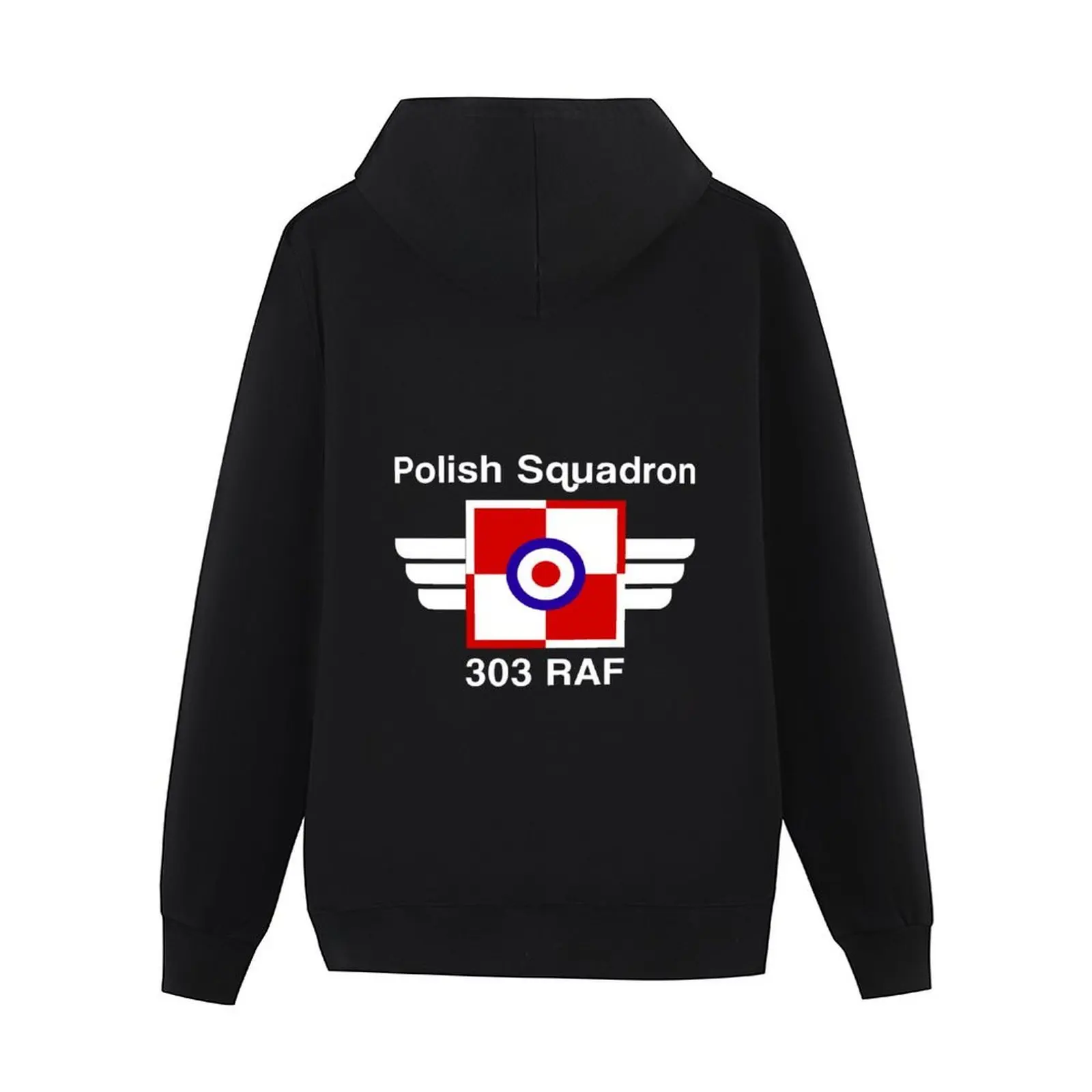 إعصار سرب 303 الآس البولندية في RAF WW2 هوديي الخريف منتجات جديدة أنيمي الملابس الملابس الكورية النمط الياباني الرجال هوديي