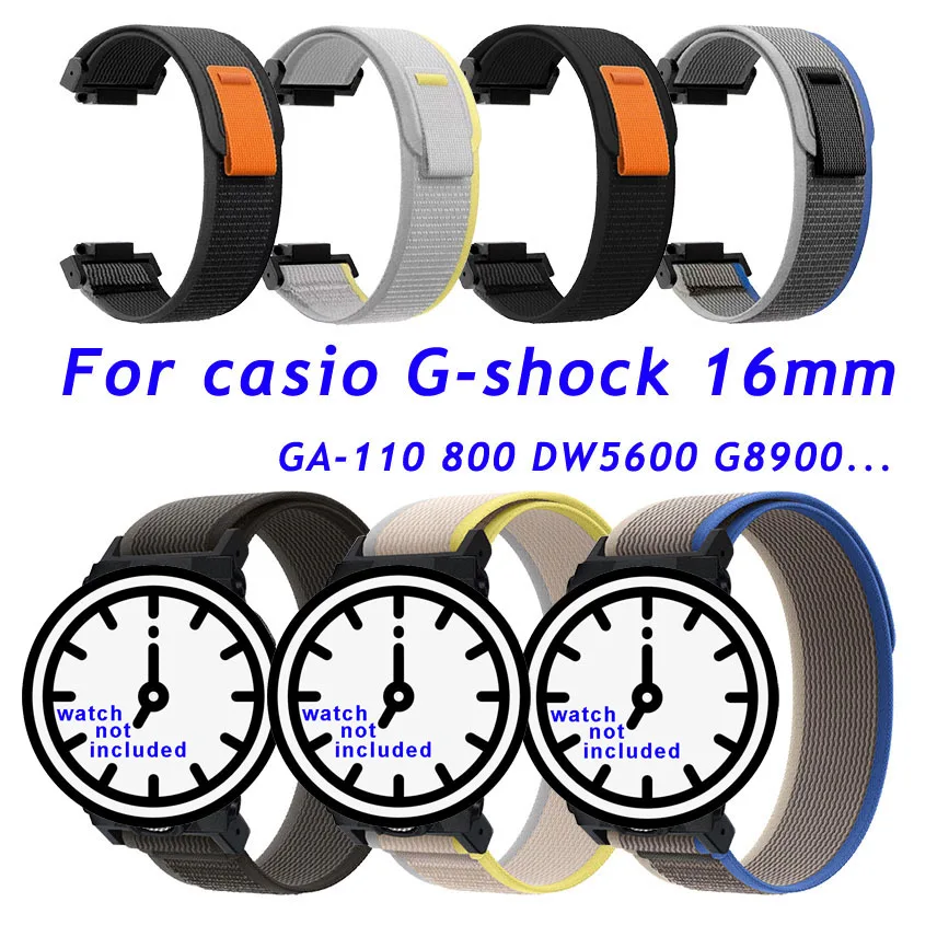 Ремешок для часов, спортивный нейлоновый браслет для Casio G-SHOCK 700 GD100 DW5600