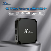 X96 MINI Android11 TV Box Amlogic S905W2 1GB 8GB X96mini 2GB 16GB TVBOX AV1 2.4G 5G Wifi 4K HD Media Player Set Top Box PK X96Q