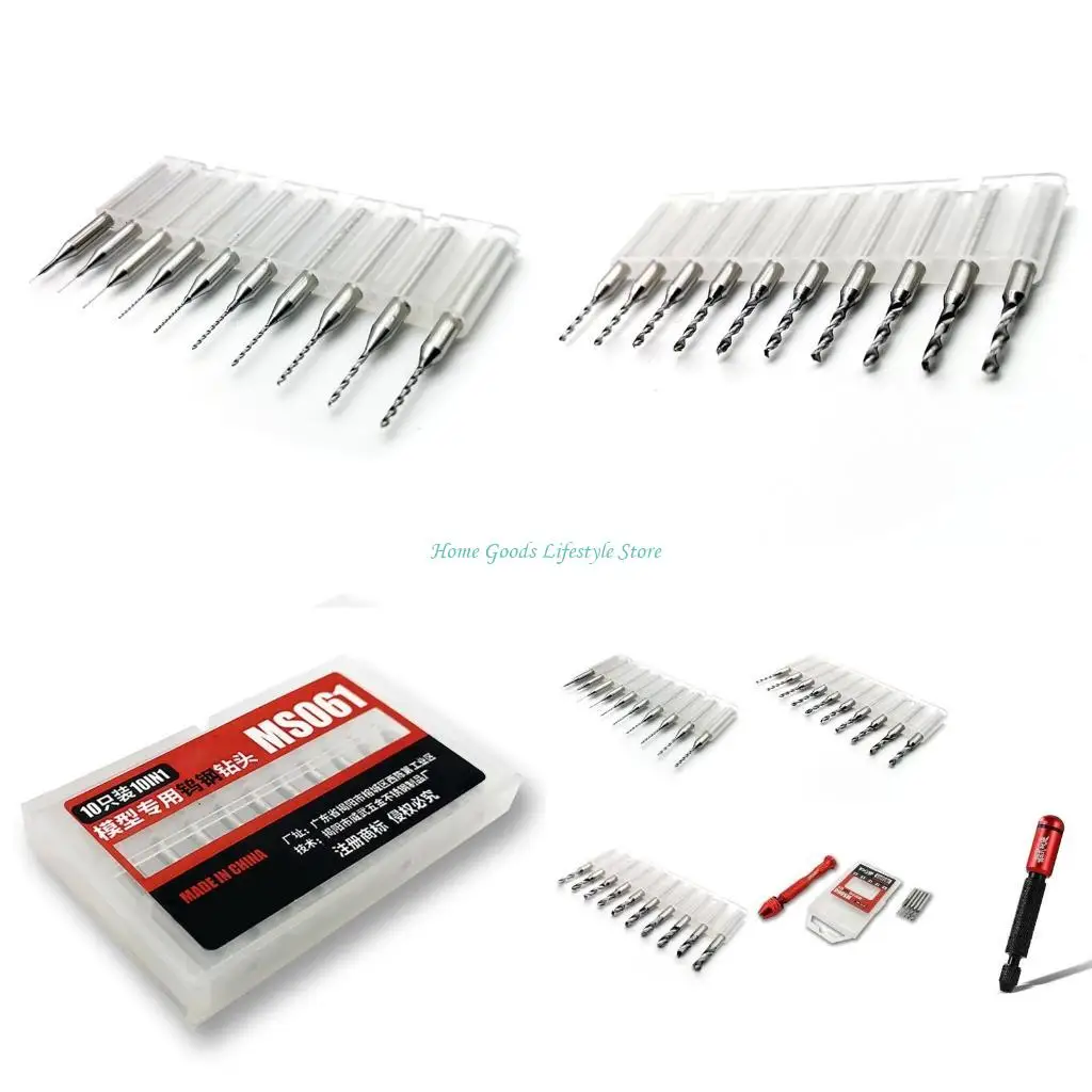 

E74E Hobby Model Craft Tool Double Bearing Hand Drill Smooth Rotation Lightweight