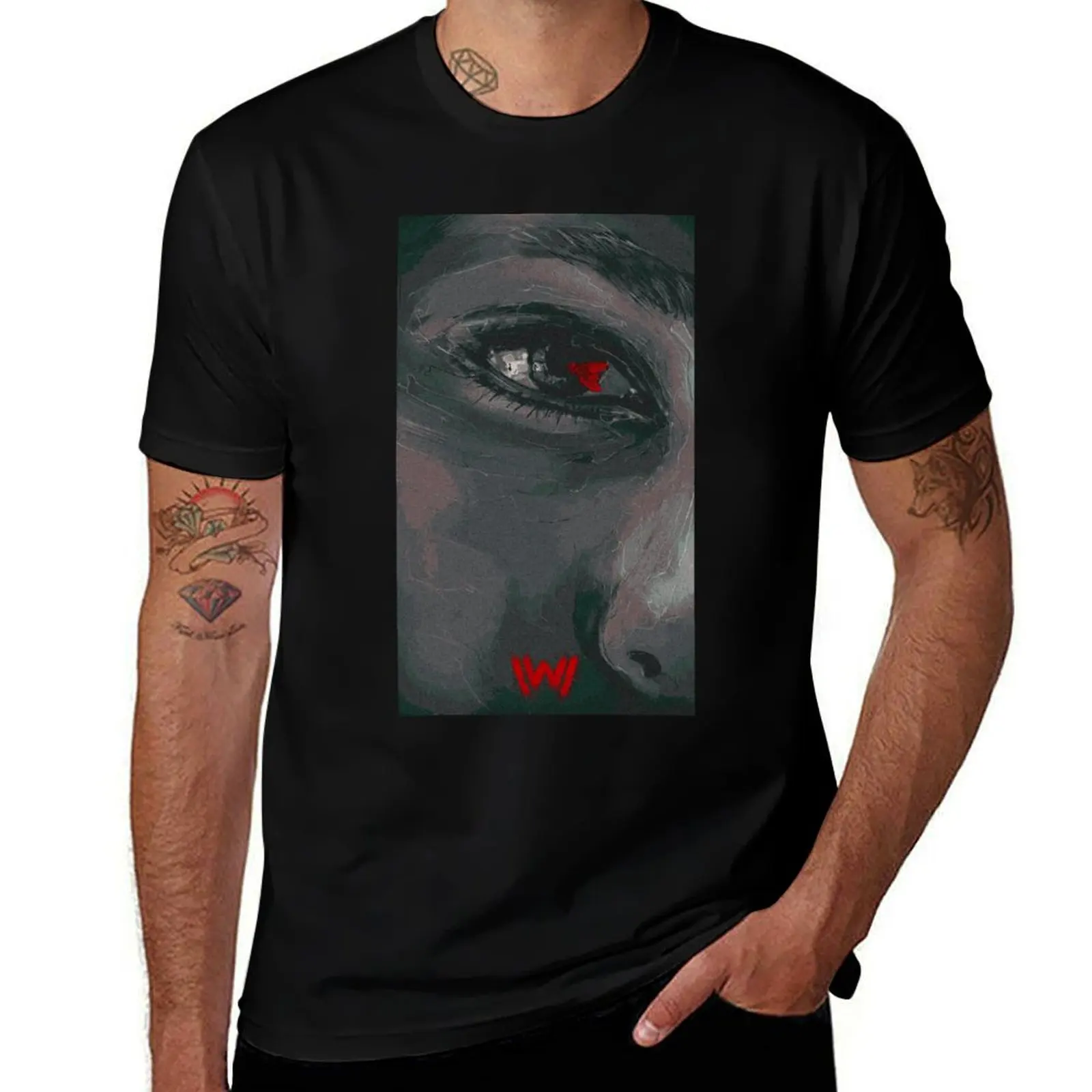

print t and t T-Shirt - Fly graphic brand Fanart men luxury the cotton 100% shirt custom t shirt man shirt Westworld Dolores