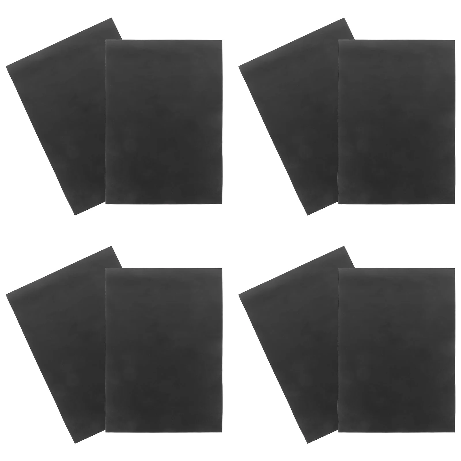 8 Sheets Blackboard Stickers Reusable Classroom Removable Information Pp Dry Erase