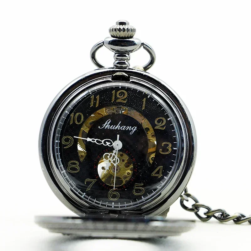 Mechanical Pocket Watch Personalised Hand Wind Casual Fashion Men Women Pocket Fob Watches Reloj De Bolsillo