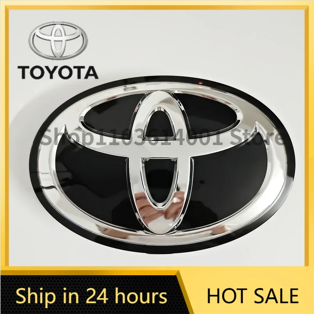 

Car Stickers 2026 Hot Fot Toyota 190mm Car Front Head Grill Hood Emblem Badge for Toyota Land Cruiser Prado Auto Accessories