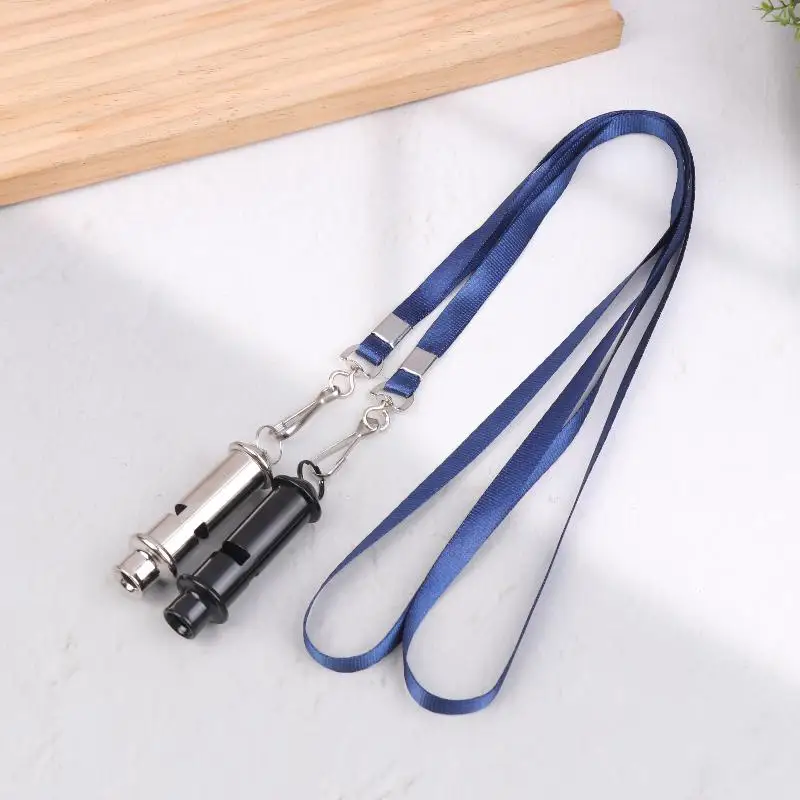 Sifflet de survie en plein air pendentif porte-clés décibel élevé Portable sauvetage signaux sifflets outil de Camping sifflet multifonction