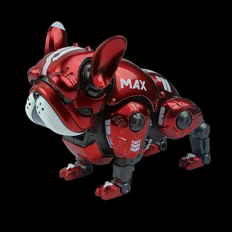 Upgraded Alloy Material Transformation Mechanical Bulldog Robot Dog Action Figures Collectible Model Adult Kids Toy Trendy Gifts