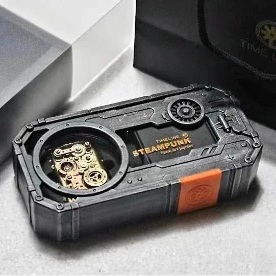 Zorro kreative reine Kupfer Torrance Kerosin Feuerzeug personal isierte mechanische Steampunk Feuerzeug Getriebe Gestänge coole Männer Geschenk 3