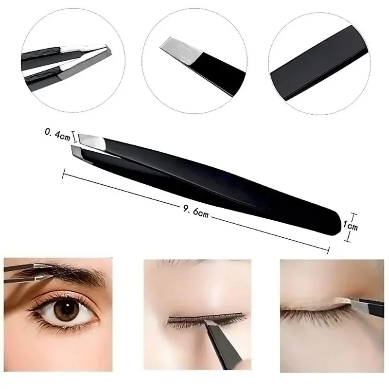 Yunduogirl 6 In 1 Eyebrow Trimmer Eyebrow Razor Kit Eyebrow Scissors Clip for Face Cosmetic Beautiful Makeup Tool