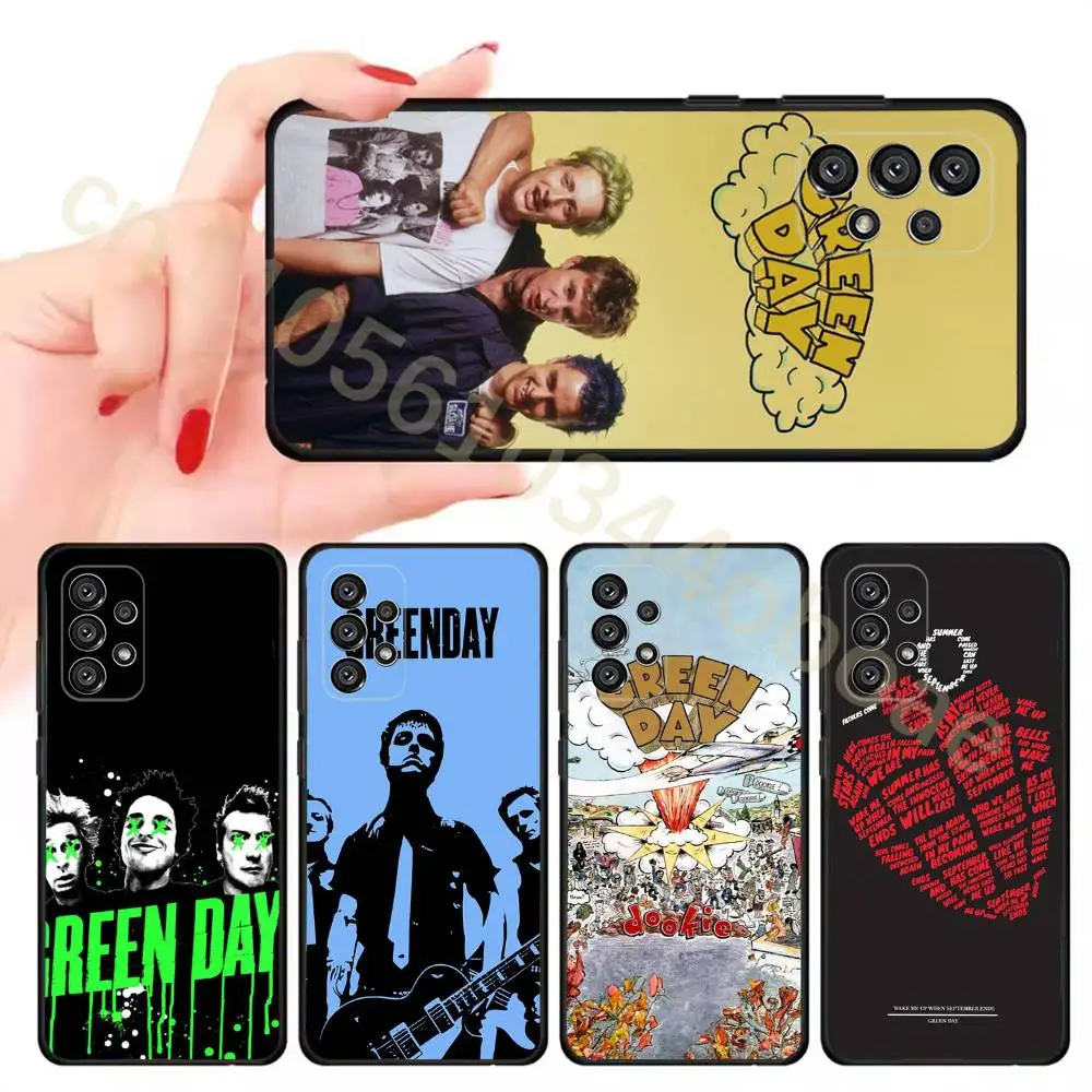 G-GreenDay American Idiot Dookie Phone Case for Samsung Galaxy A20,21s,22,31,32,52,71,80,A91,5G Colorful Cover Smartphone Pretty