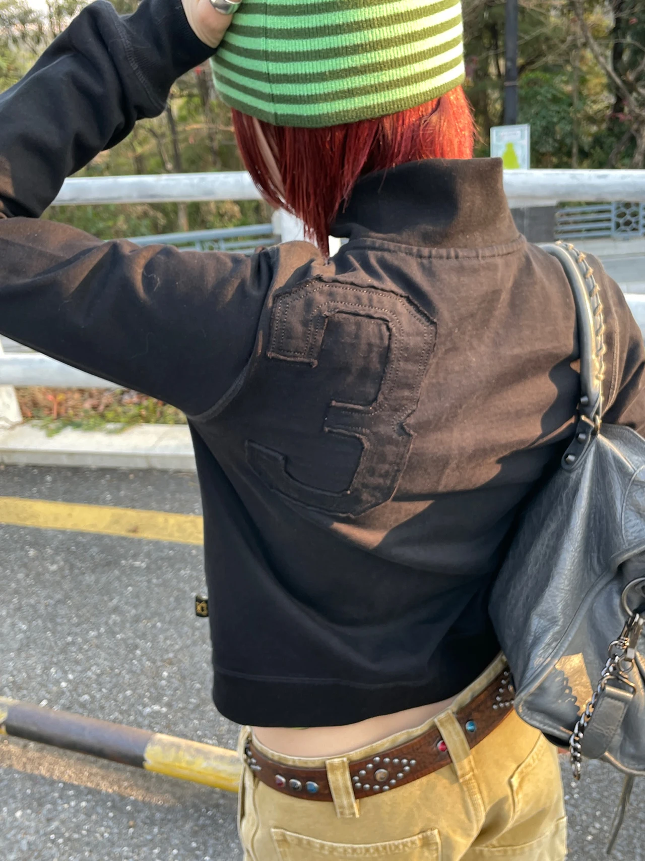 

MMBBT Original Women's ort Jaet Casual Sle Patchwork Long Sve Stand Collar Slimming Effect Spring Autumn New Model