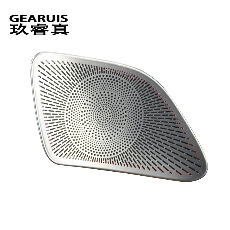 For Mercedes Benz S Class W222 2014-2020 Car Door Panel Loudspeaker Pad Stereo Audio Speaker Cover Trim Sticker Auto Accessories