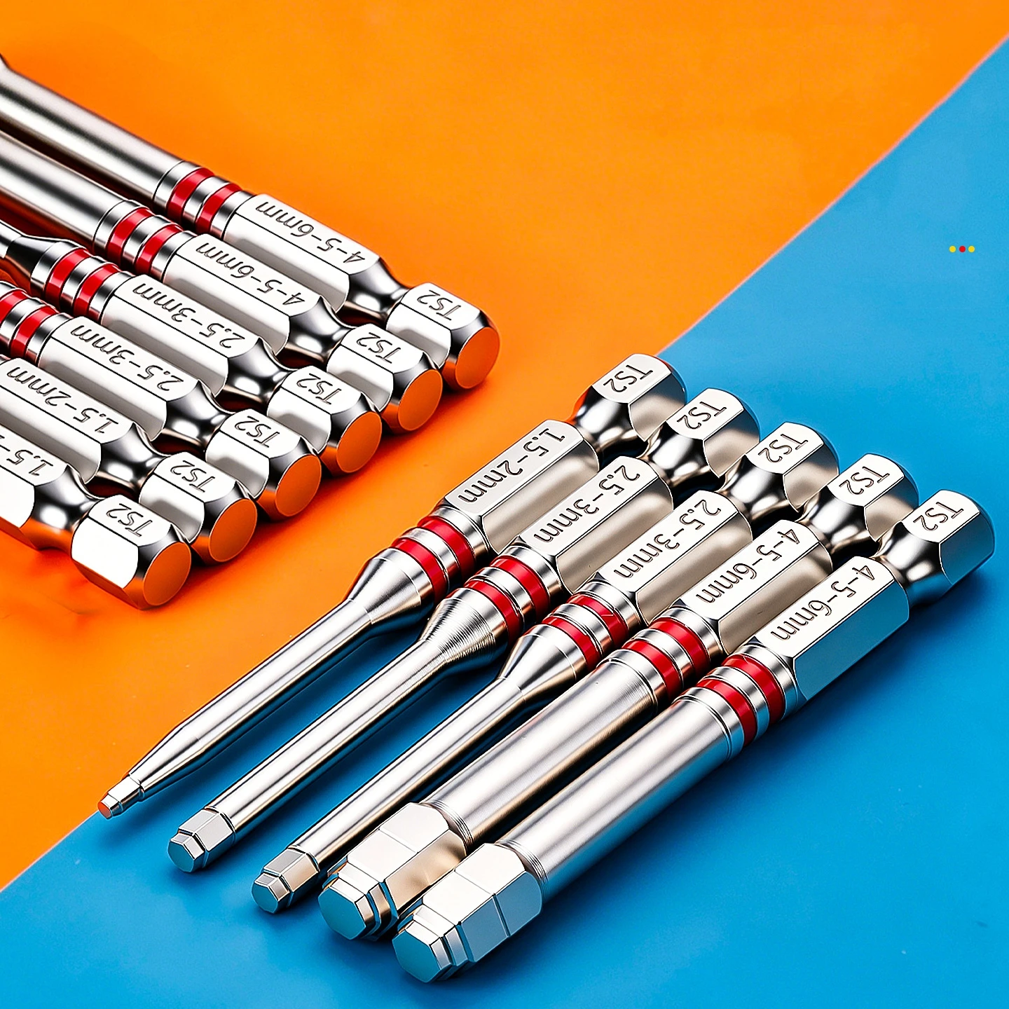 Strong Magnetic Screwdriver Set 65/100mm Length 6.35mm Hex Shank Electric Screwdriver Bits 1.5mm To 6mm Screwdriver Bit