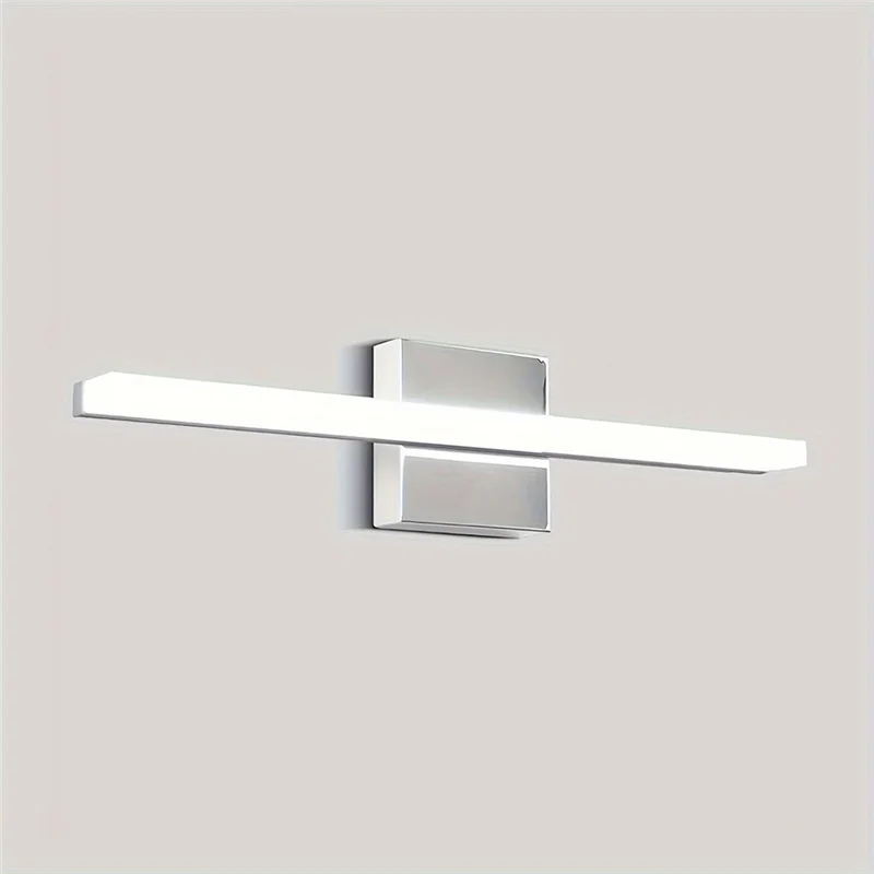 

A25F-Brushed Dimmable LED Lights For Bathroom, Vanity Light Bar 16" Inch, Modern Lighting Fixtures Above Mirror 8W