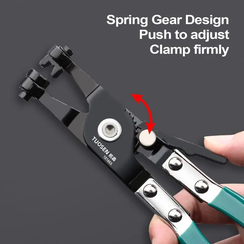 Car Hose Clamp Puller With Ergonomic Handle Electroplating Pipe Clamp Professional Hose Clamp Plier Tool Automotive Tools