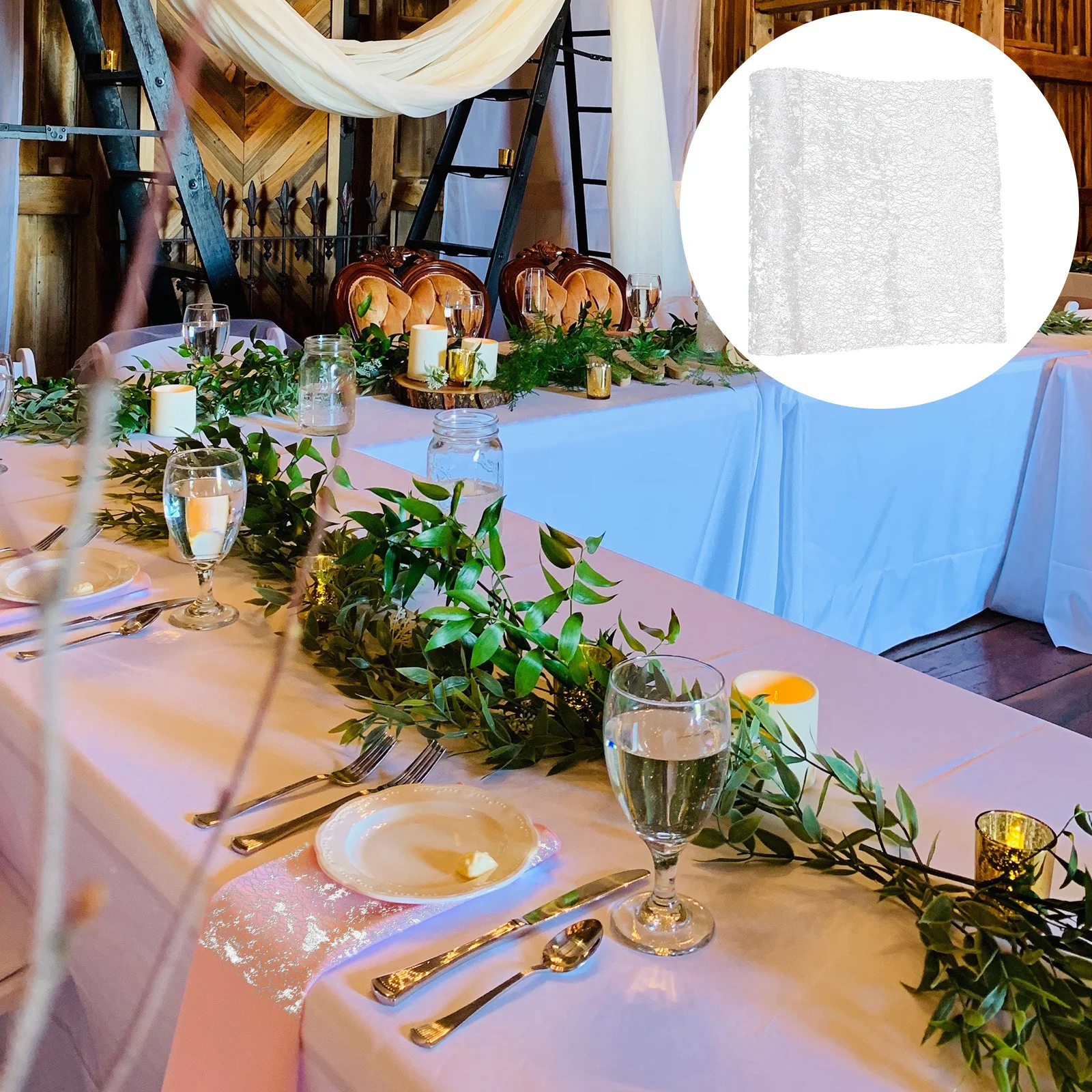 

1 Roll Gold Mesh Table Runner Cuttable Stylish Table Decorations for Wedding Party Birthday Christmas