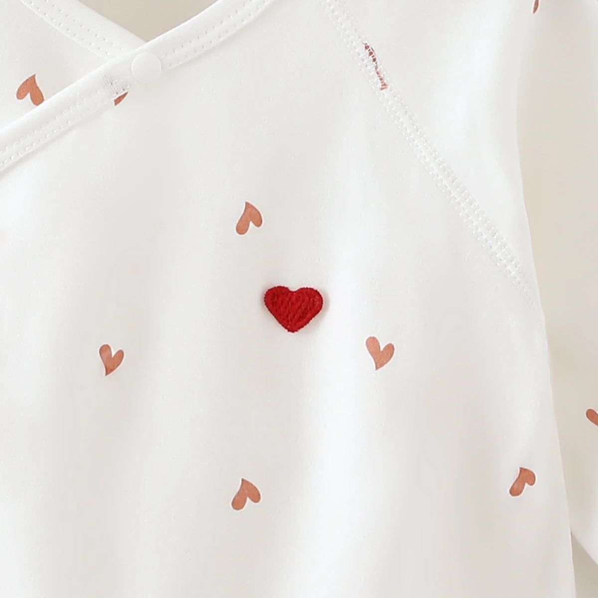 100% Pure Cotton Long Sleeve Baby Romper Soft Breathable Infant Bodysuit Baby Girl Clothes Base Layer Underwear 4