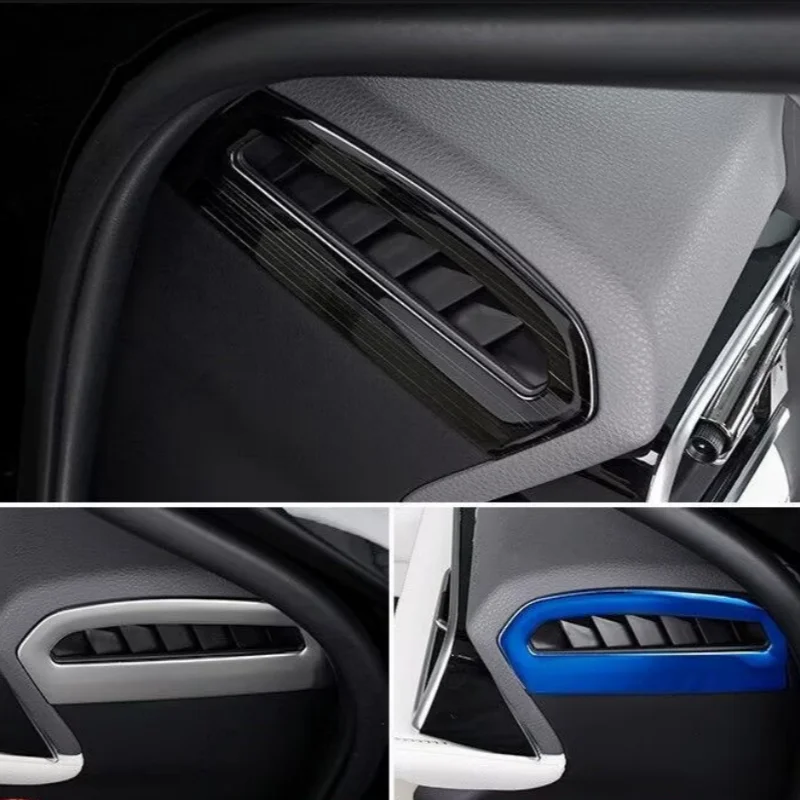 Car ABS Dashboard Air Conditioning Outlet Frame Cover Trim For Toyota Camry 70 XV70 2018-2023 Auto interior Accessories