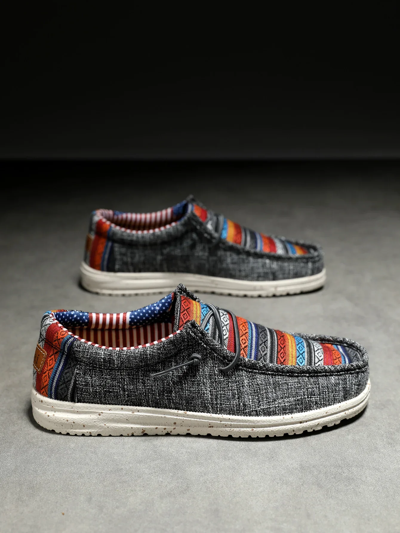 Herren-Freizeitschuhe, rutschfestes Design, Originalmarke, Canvas-Schuhe, Slipper, Unisex, strapazierfähig, modische Slip-on-Schuhe, hohe Qualität. – Detail 6