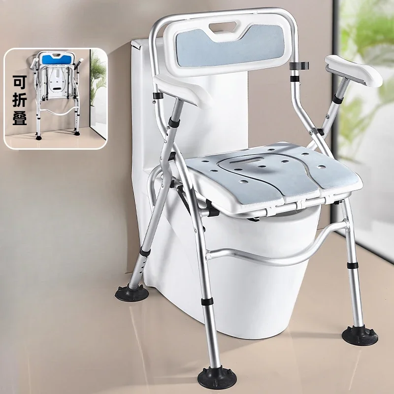 Elderly Shower Chair Non Slip Elderly Bathroom Foldable Bathroom Chair Shower Seat Banquinho Ergonomic Bathhouse 의자 접이식 Sedia