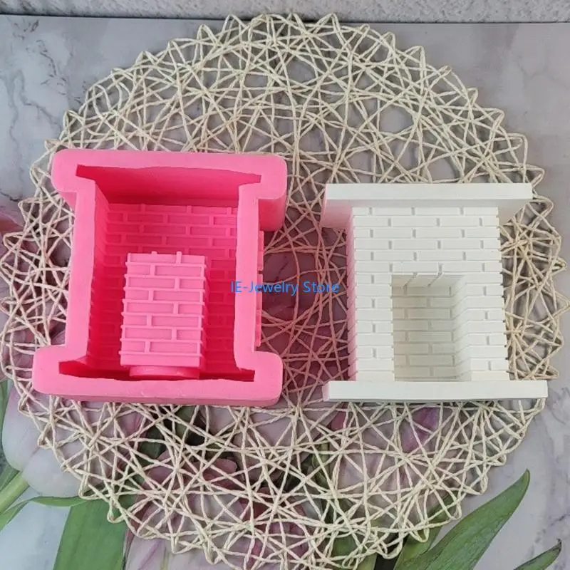 

W8KF Силиконовая ремесленная плесень трехмерная подсвечника