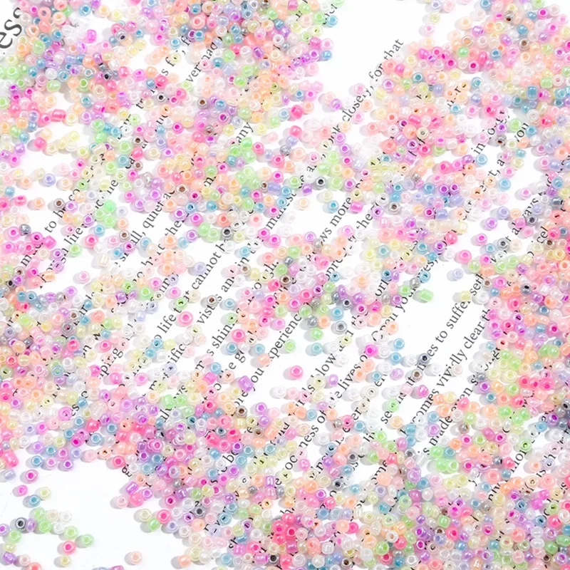 1000/500/250cs 2/3mm Mini Czech Glass Loose Beads Jewelry Making DIY for Necklace Bracelet