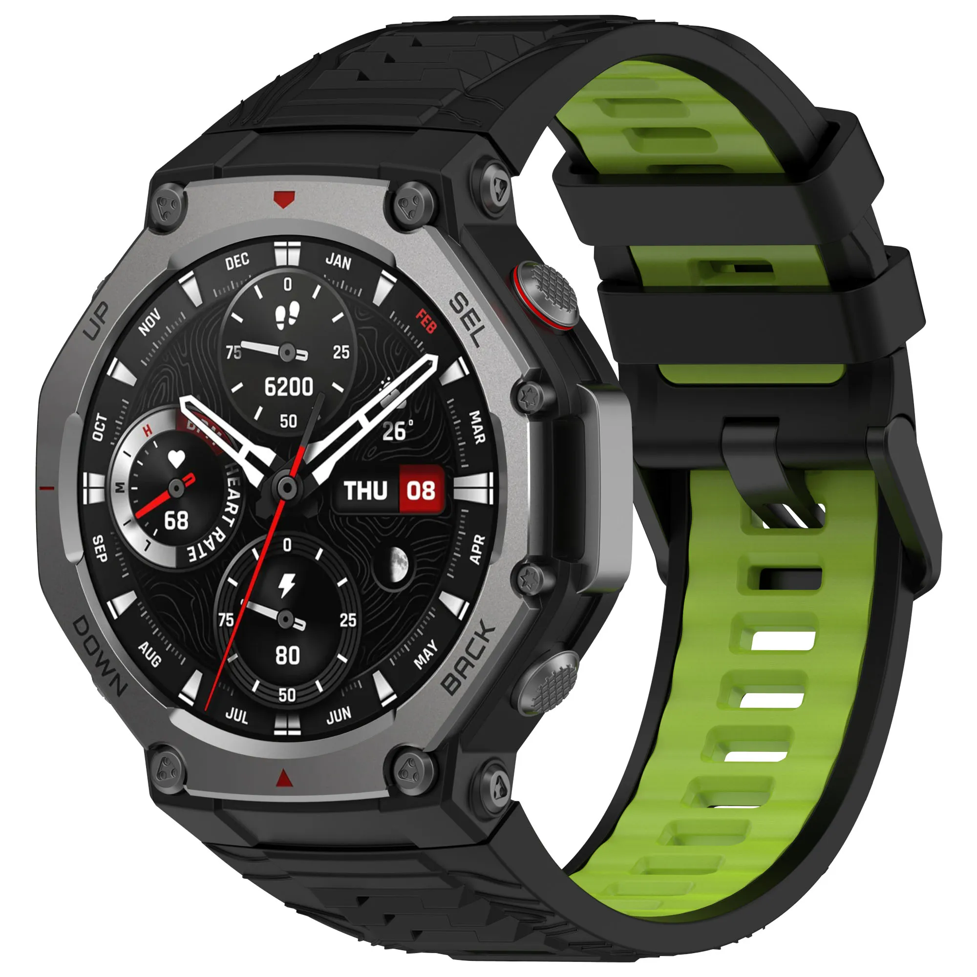 Soft Silicone Sport Strap For Amazfit T-Rex 3 SmartWatch Wrist Band Bracelet Replacement Watch Strap For Huami Amazfit T Rex 3