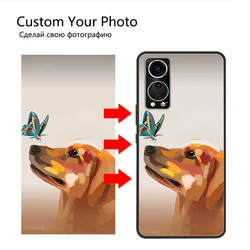 DIY Photo Customized Phone Cases For ZTE Axon 30 5G 20 11 SE 5G Blade A31 Plus Silicone Cover DIY Picture Image Name Text Design
