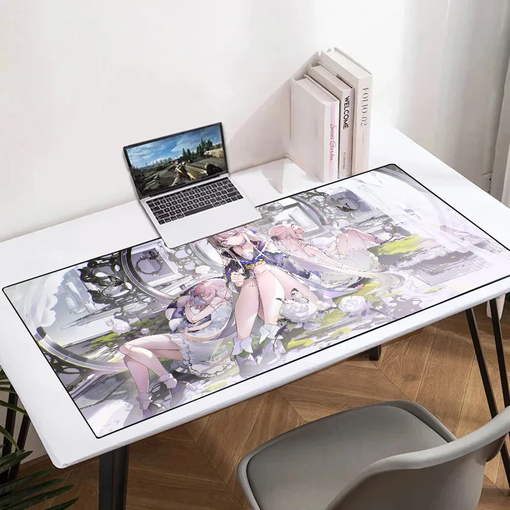 

Herta Honkai Star Rail Mousepad Mouse Mat Desk Mat With Pad Gaming Accessories Prime Gaming XXL Keyboard Pad Padding Mat