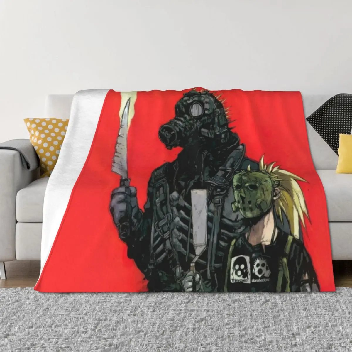 

Dorohedoro ドロヘドロ Throw Blanket Soft Beds Luxury Brand Flannel Fabric Blankets For Baby Blankets