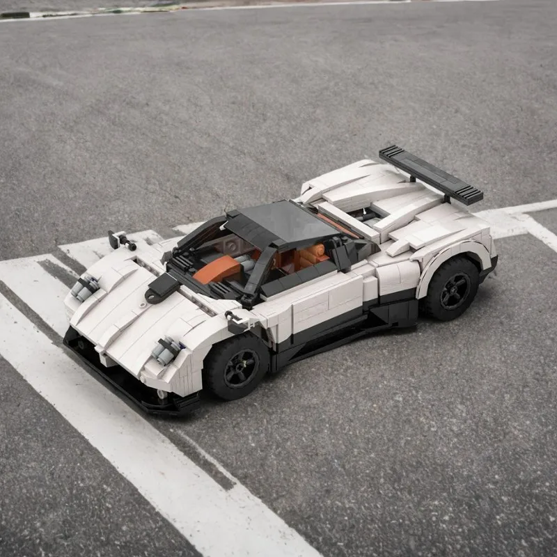 

1458 шт. Moc Paganises Zonda Porscheses 10295 набор альтернативных строительных блоков развивающая игрушка для детей DIY подарок на день рождения
