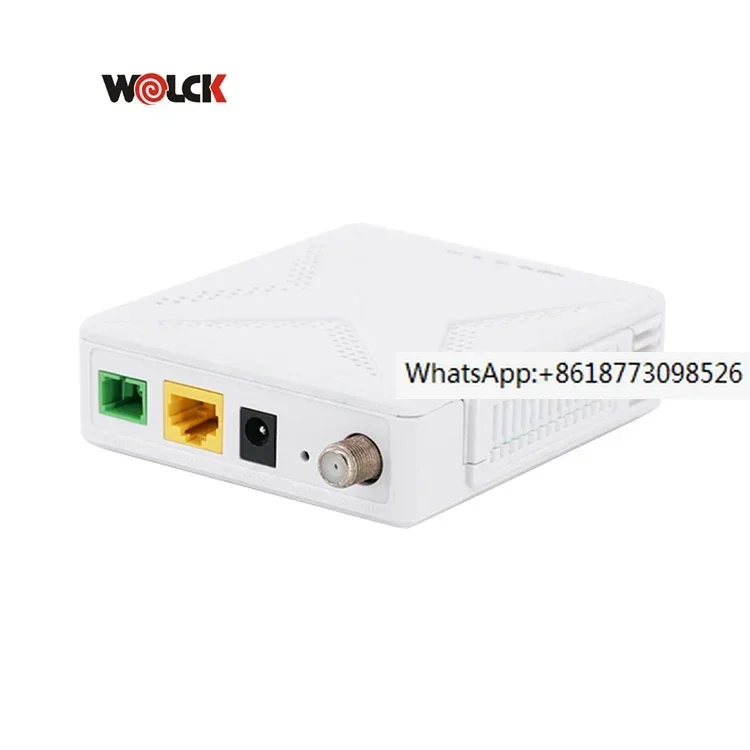 Dual Model FTTH Optic Network Cable TV Internet 1Ge CATV Epon ONU Gpon