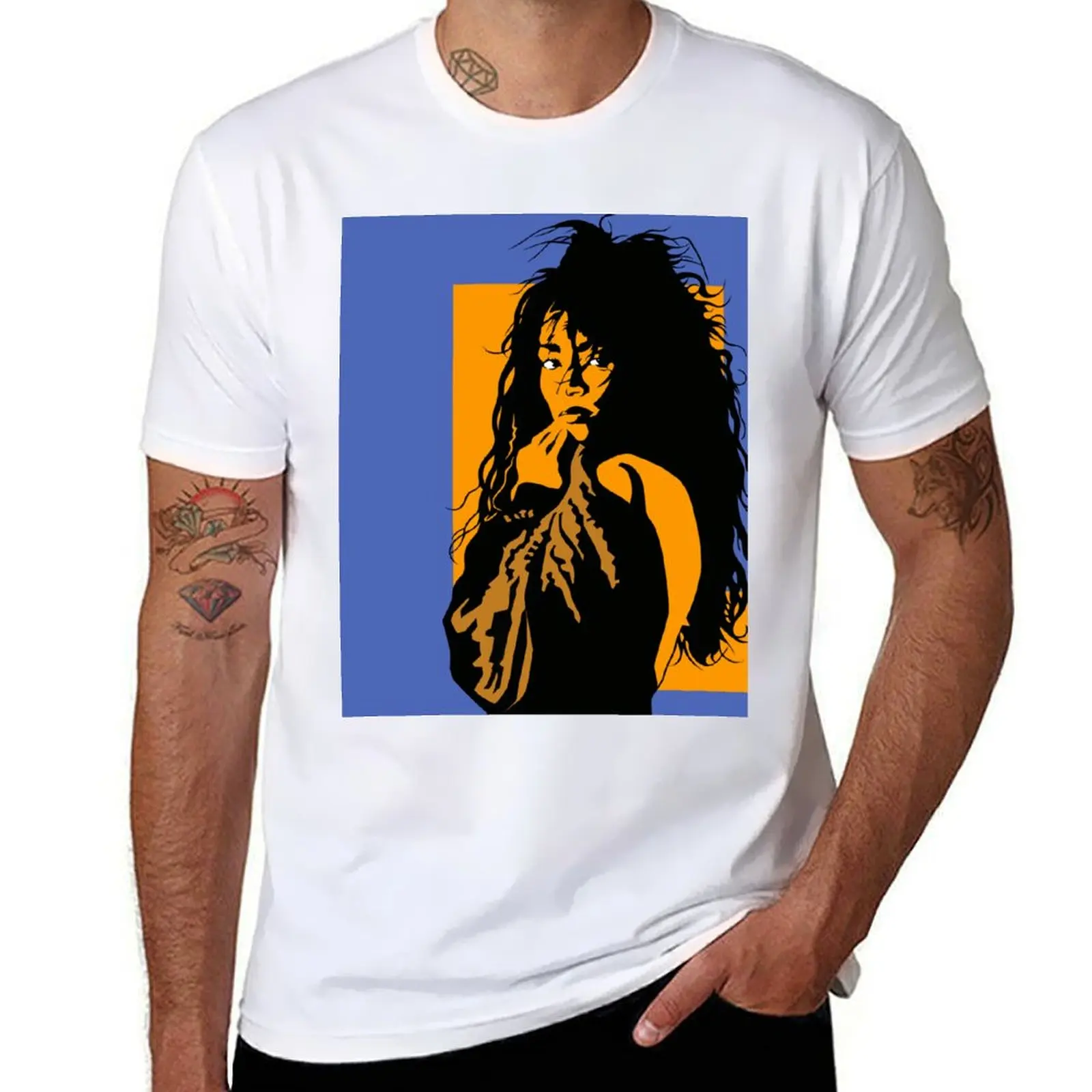 

Jody Watley, Cut paper on board, 15 x 20, 2013 T-Shirt t shirts for man cotton t shirt man plain T-Shirt