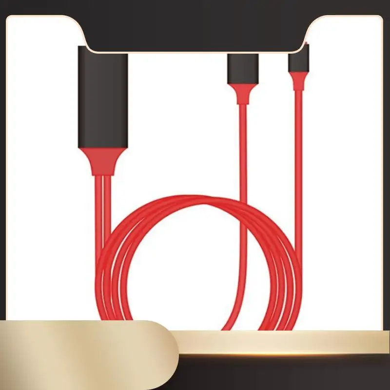 

For Interface To -Compatible CABLE-1080P HDTV To Adapter Cable For Iphone Mobile To TV Projection Cable ABS-N36R