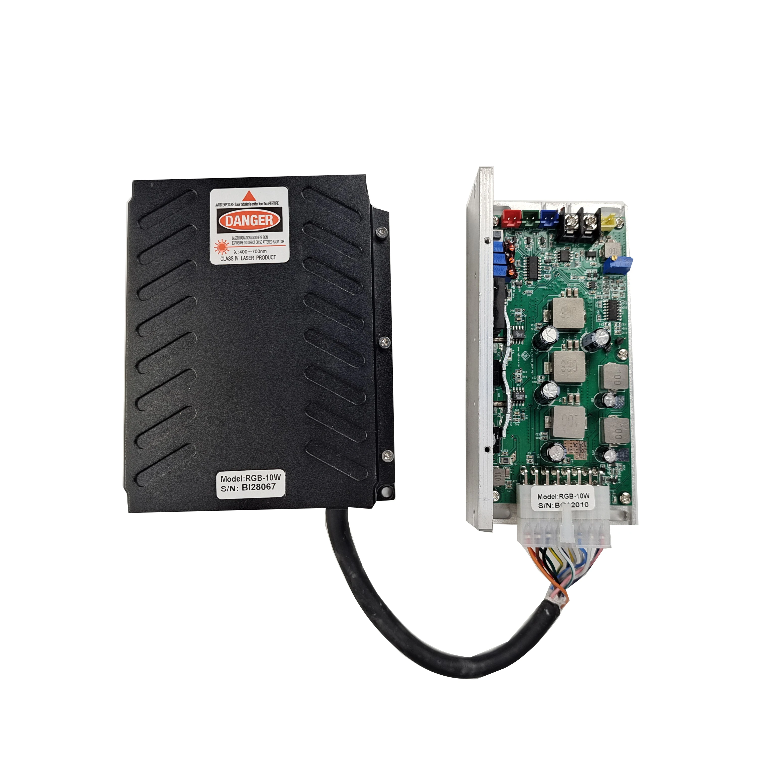 Modul Laser RGB Optlaser 10W untuk Sistem Pertunjukan Laser PR8