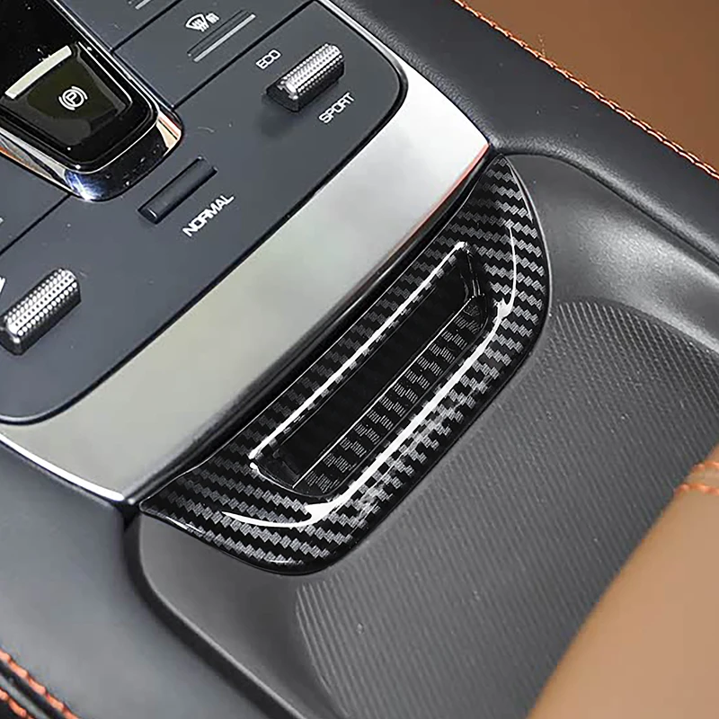 

Car Styling Center Console Armrest Box Door Handle Frame Decoration Cover Trim For BYD Song PLUS 2023 Interior Accessories