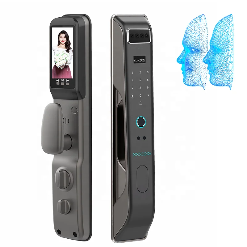

Usmartgo Biometric Lock Rfid Ic Card Wifi App Combination Security Door Locks for Home Smart Digital Fingerprint Lock