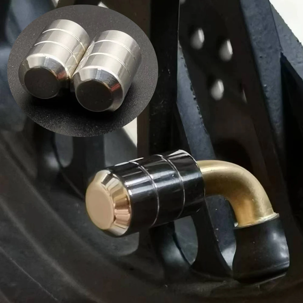 Tampa de válvula de pneu de motocicleta, tampa de parafuso de aço inoxidável para buell bmw ktm sym moto guzzi morini kymco vespa ducati triumph