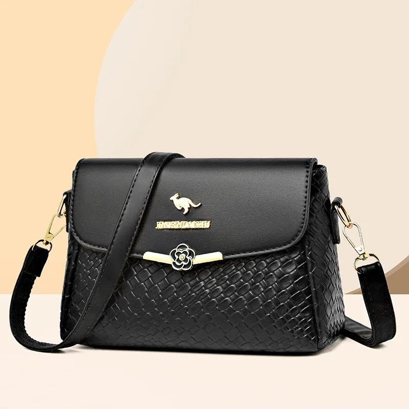 Middle-aged Mom Bag Grandmother 2024 New Fashion Middle-aged Small Bag Hundred Shoulder Crossbody Bag