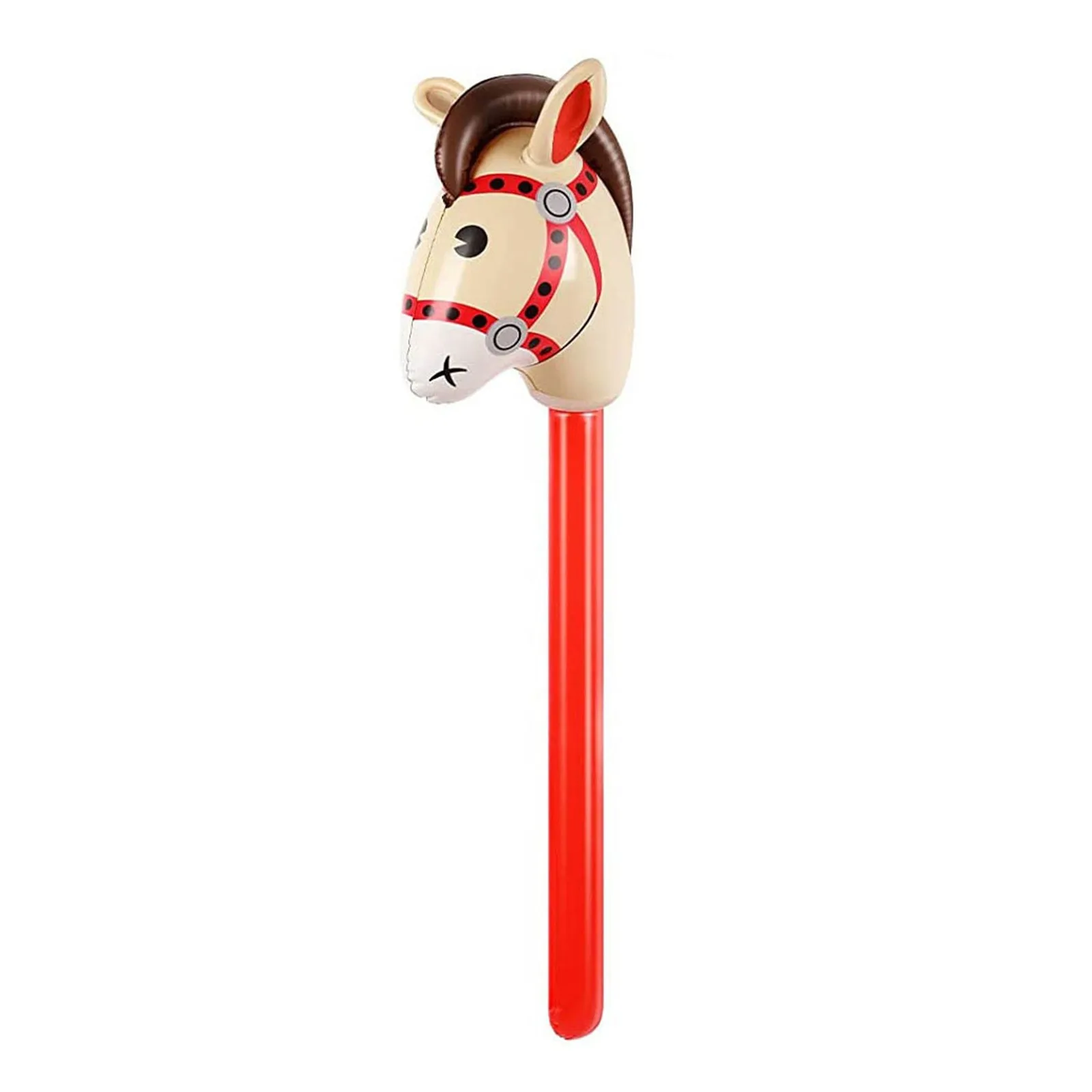 

Horse Head Inflatable Horse Costume Pony Western On Stick Shower Birthday Cowboy Horse Baby Party Supplies Favors Decorations