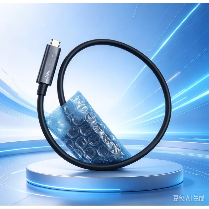 Thunderbolt 3 Cable for Dell Dock TB15 TB16 K16A 03V37X USB-C Metal Housing CN-03V37X