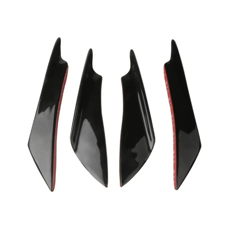 Car Front Bumper Lip Decoration Diffuser Splitter Fins Body Spoiler for Alfa romeo giulietta 145 146 147 156 159 166 4C 8C