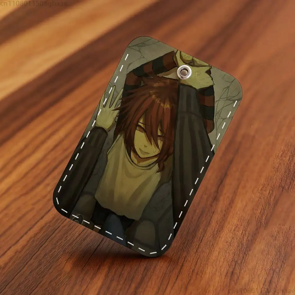 게임 제노 리메이크 홀더 키체인 은행 비즈니스 작업 카드 홀더 학생증 보호 케이스 버스 카드