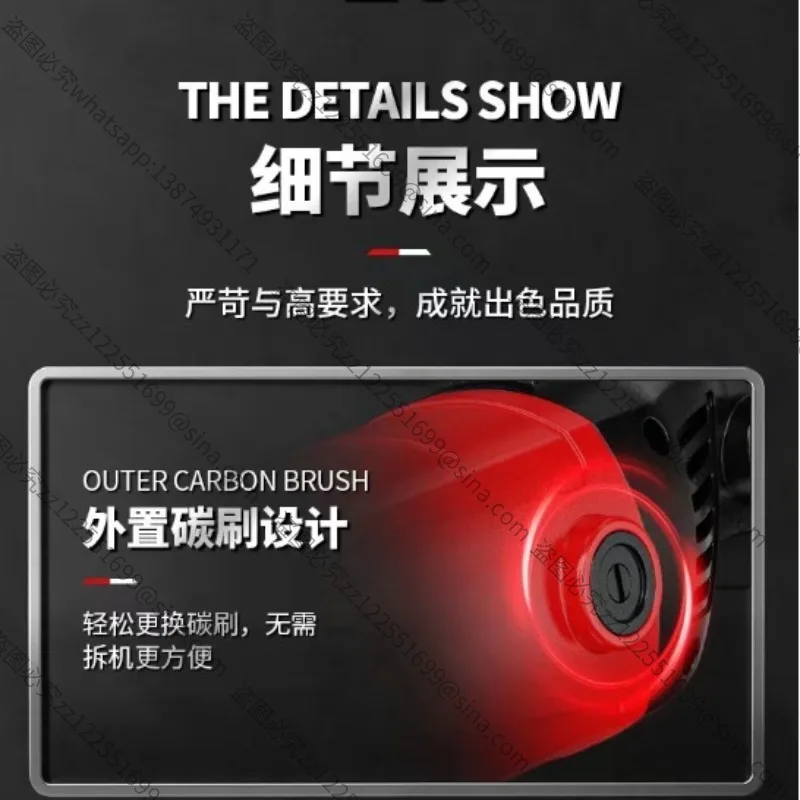 It Is Suitable for Six-stage Speed Regulation of High-power All-copper Motor of 220V Double-roller Large Rust Removal Machine