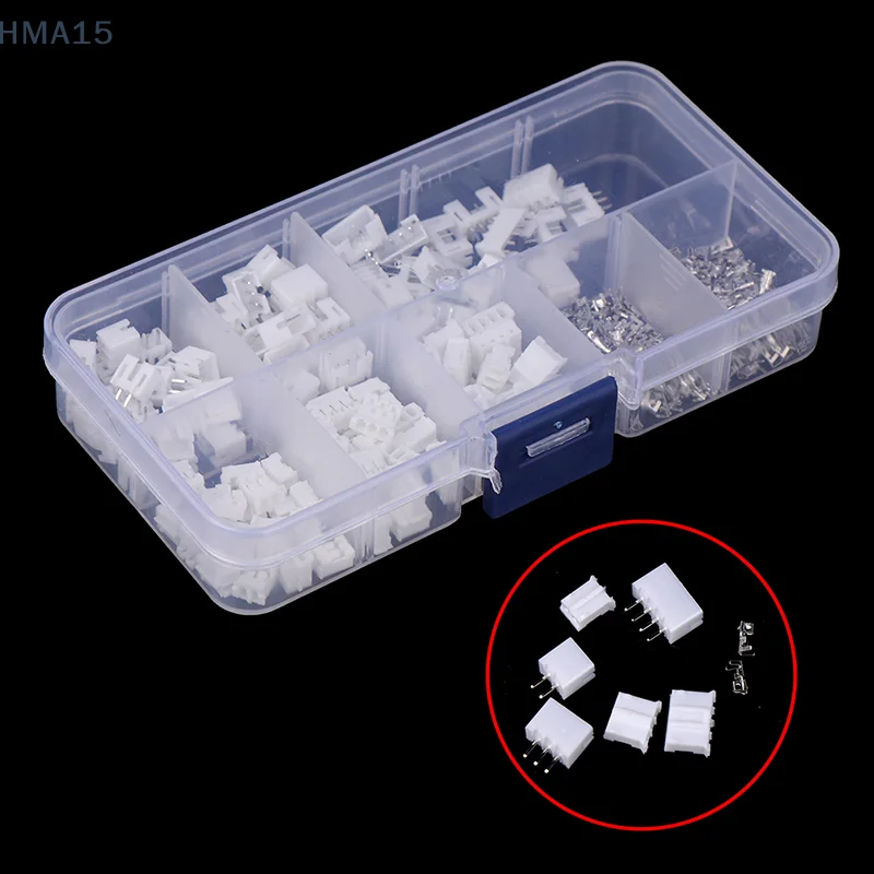 [EL] 300 قطعة PH2.0 2P 3P 4 دبوس 2.0 مللي متر الملعب محطة عدة JST سلك موصل محول