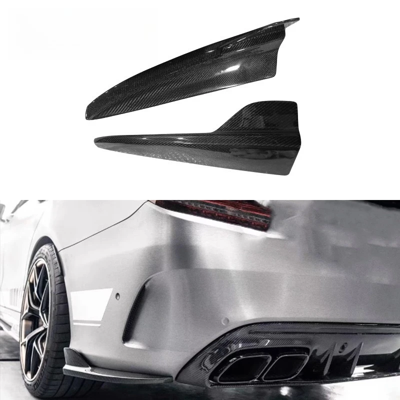 Carbon fiber rear wrap angle rear spoiler anti-collision corner fender