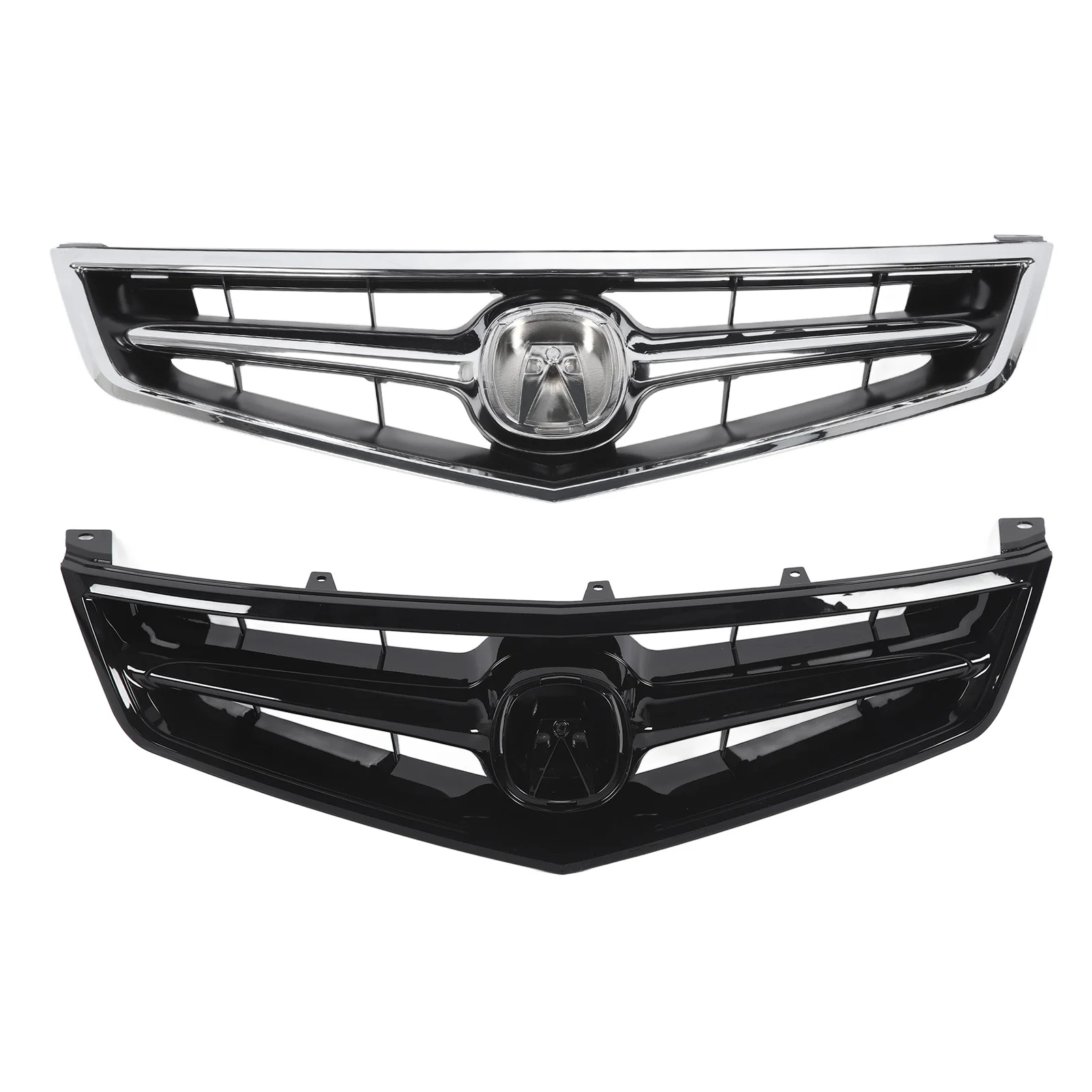 71121SECA02ZA Long Durability Increase Air  Front Grill Enhance Appearance  Fit ABS for  TSX 2006 To 2008