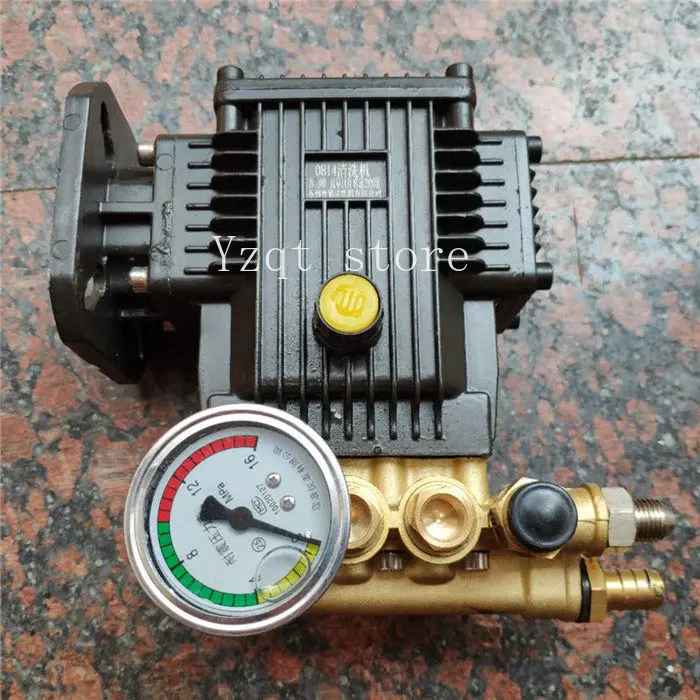 0814 Ultra high pressure cleaning machine Car washing machine Pump head Machine head shaft 19mm Screw hole 78mm